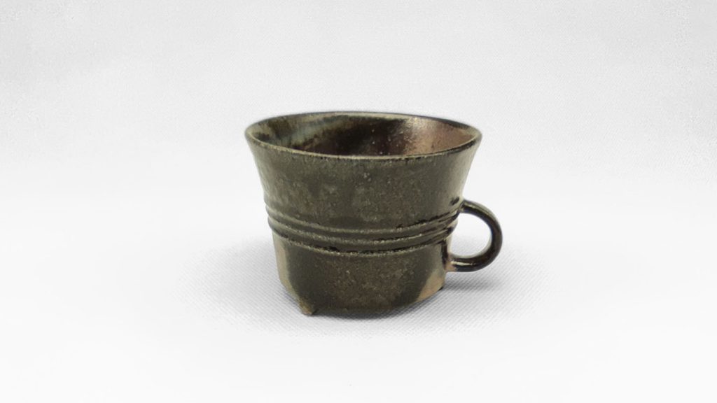 龙山文化紫砂杯,紫砂柴烧,器物发生 No.001