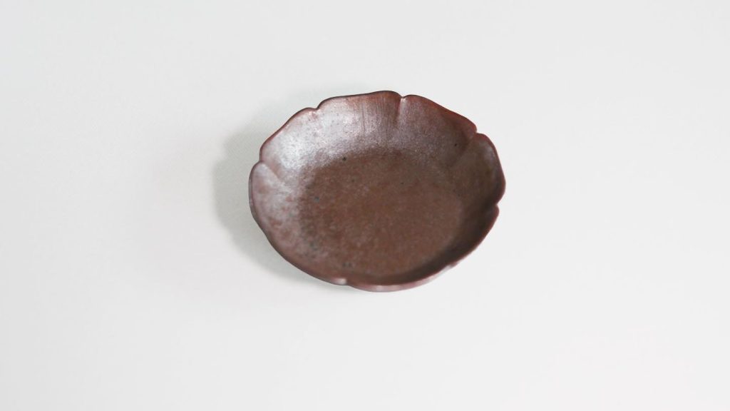 宋式葵口紫砂盘|天成窑当代器物发生作品